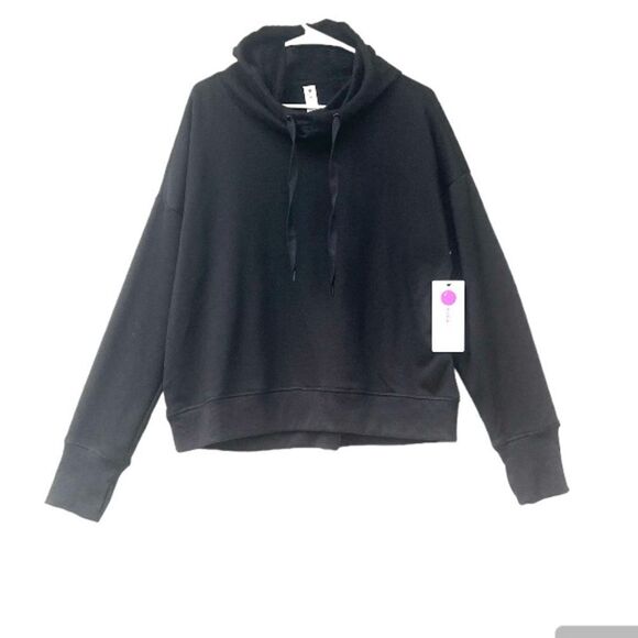 Yogalicious Black Hoodie Sweatshirt XL - Picture 1 of 6